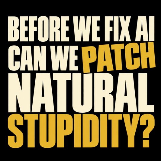 Before we fix AI T-Shirt