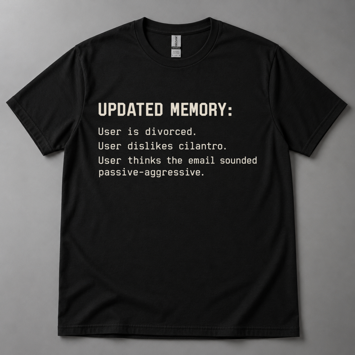 Updated memory user divorced T-Shirt