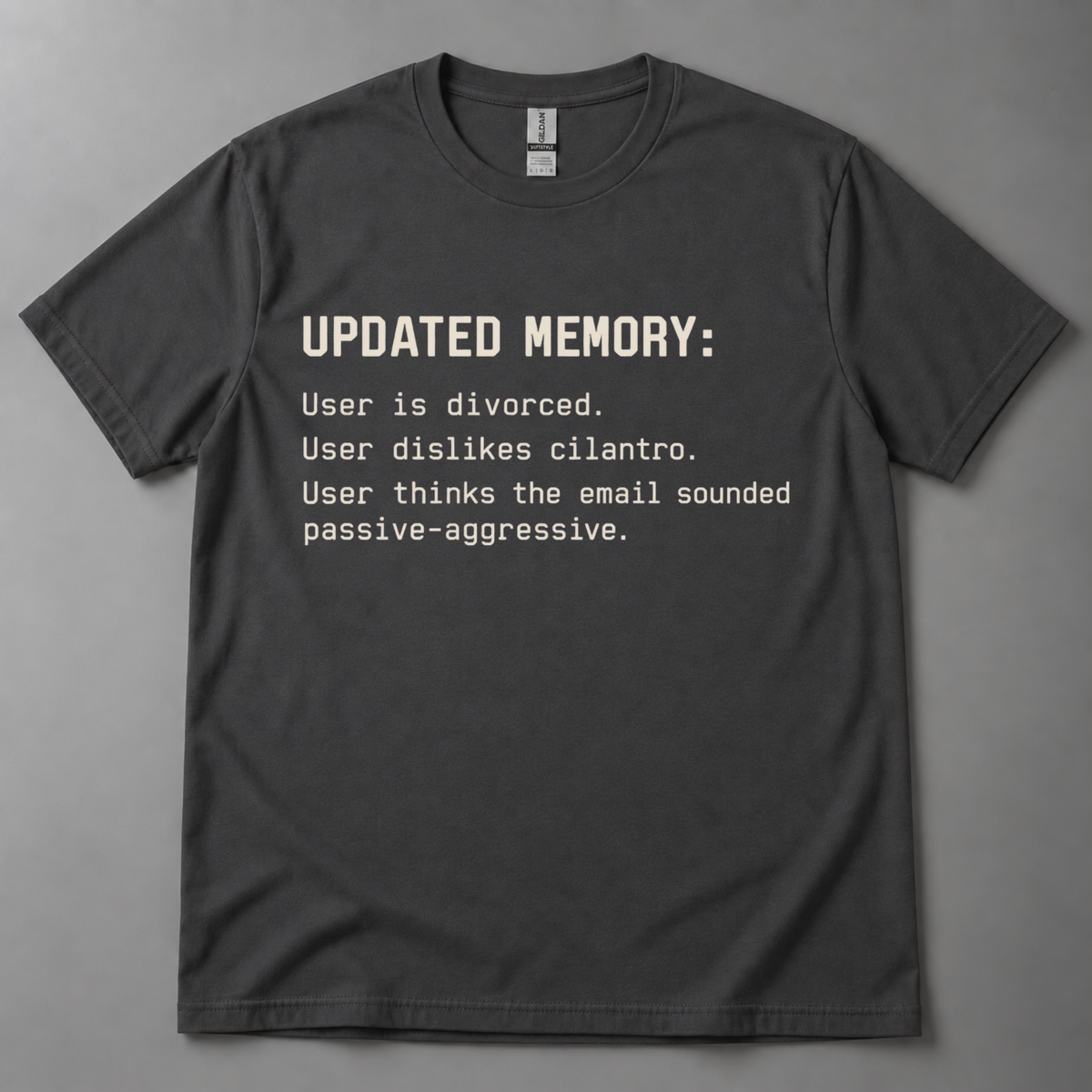 Updated memory user divorced T-Shirt