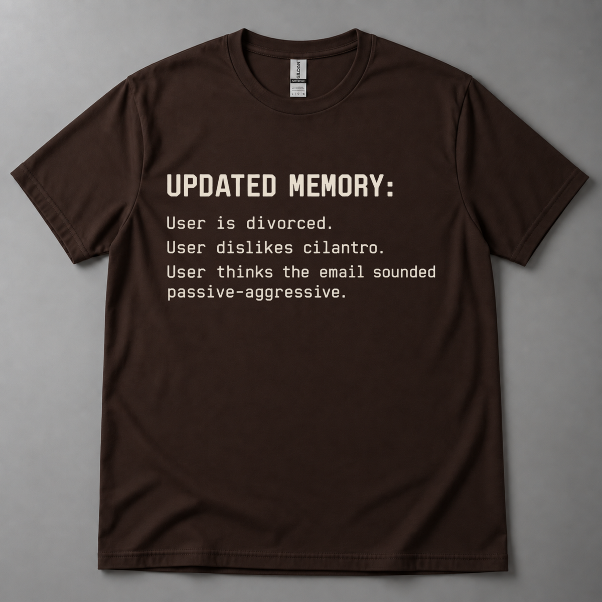 Updated memory user divorced T-Shirt