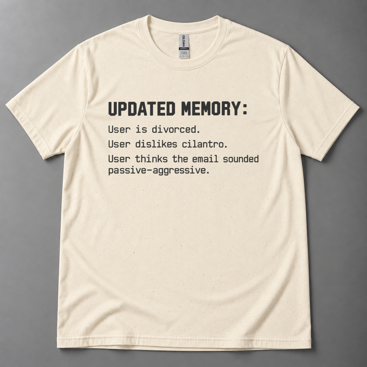 Updated memory user divorced T-Shirt