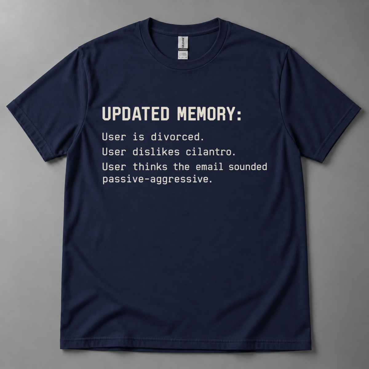 Updated memory user divorced T-Shirt