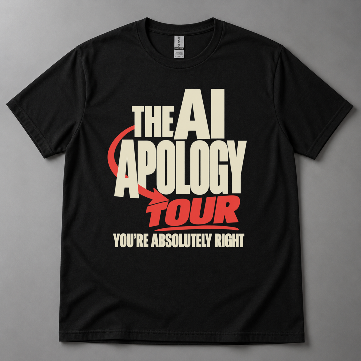The AI apology tour T-Shirt