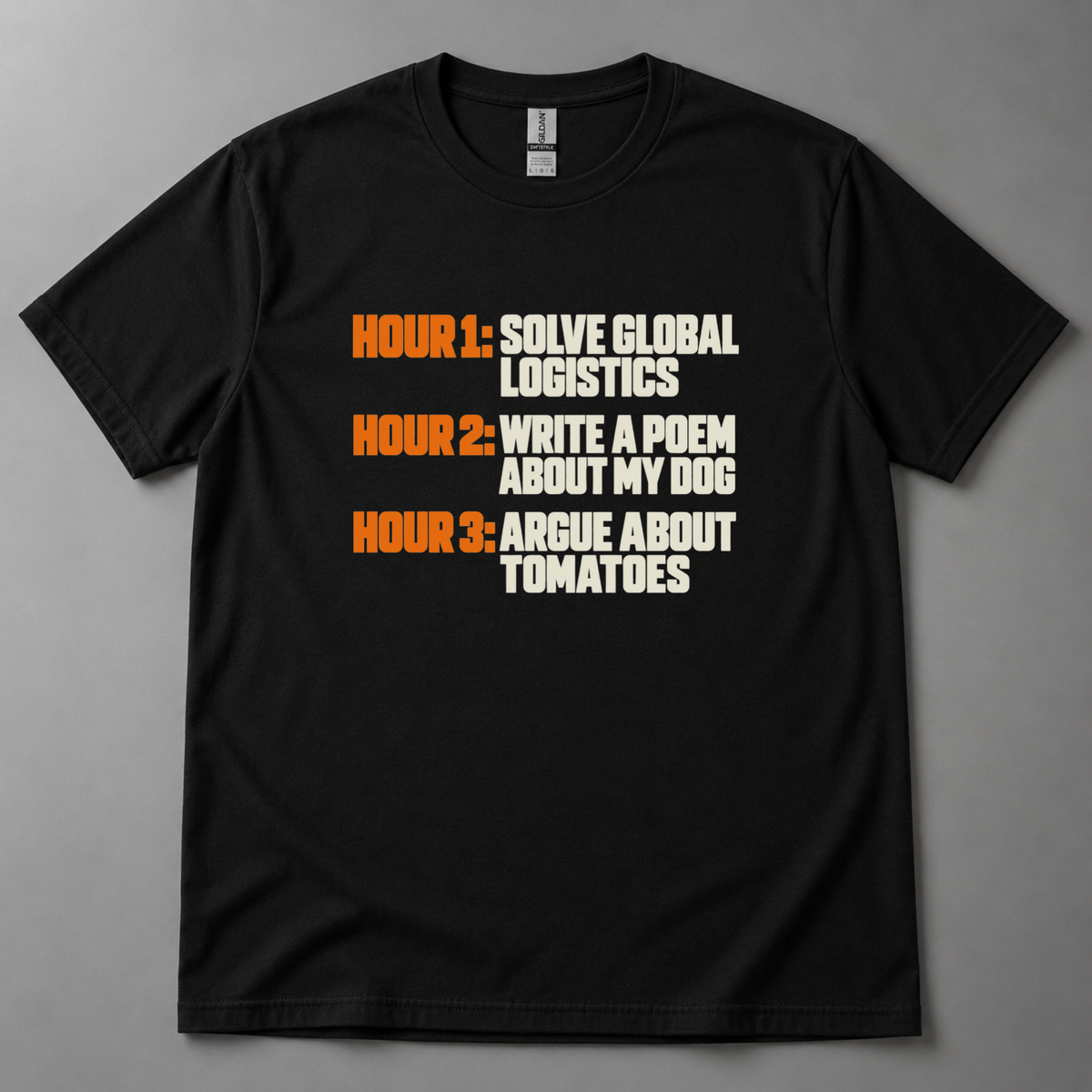 Hour 1 solve global logistics T-Shirt
