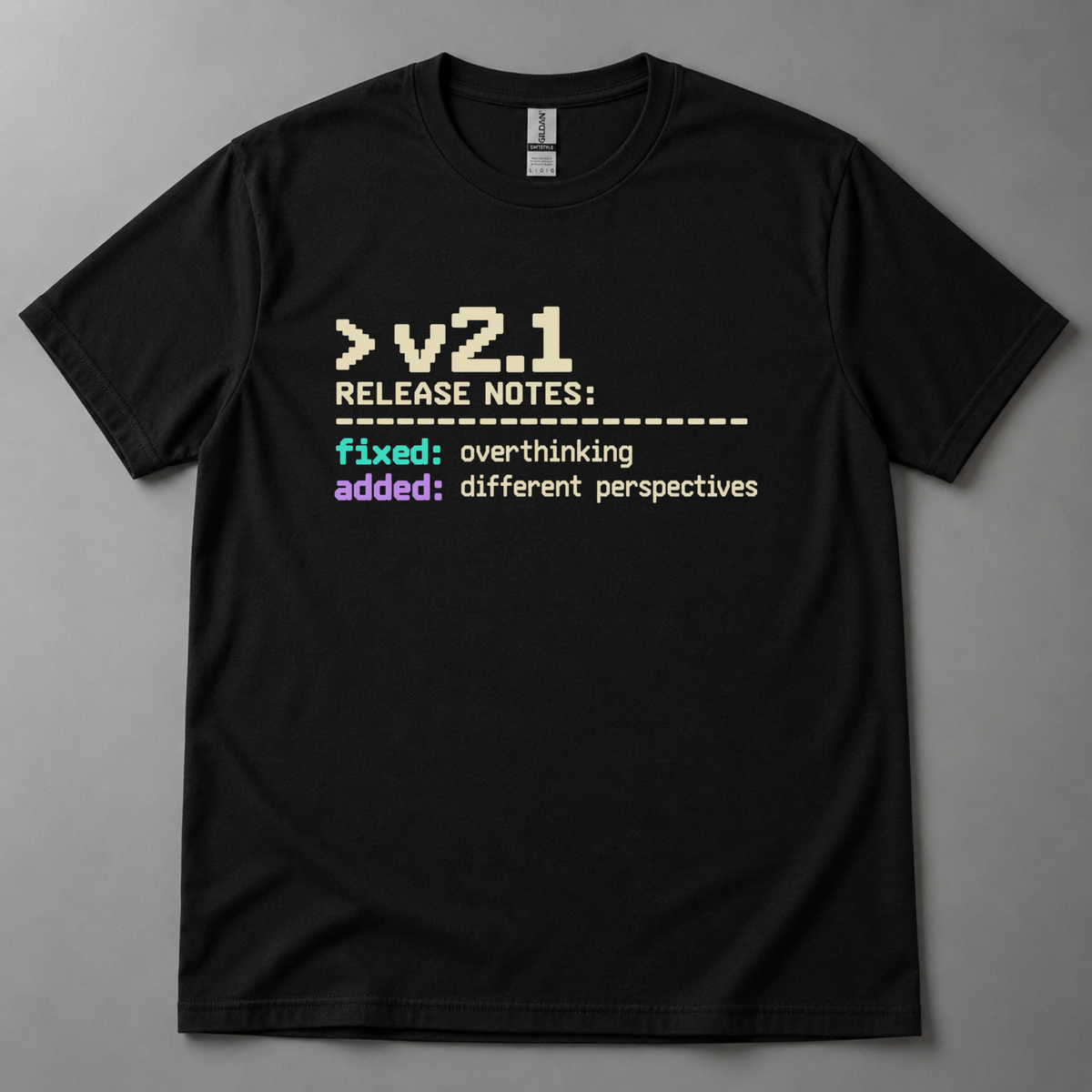 v2.1 release notes overthinking T-Shirt