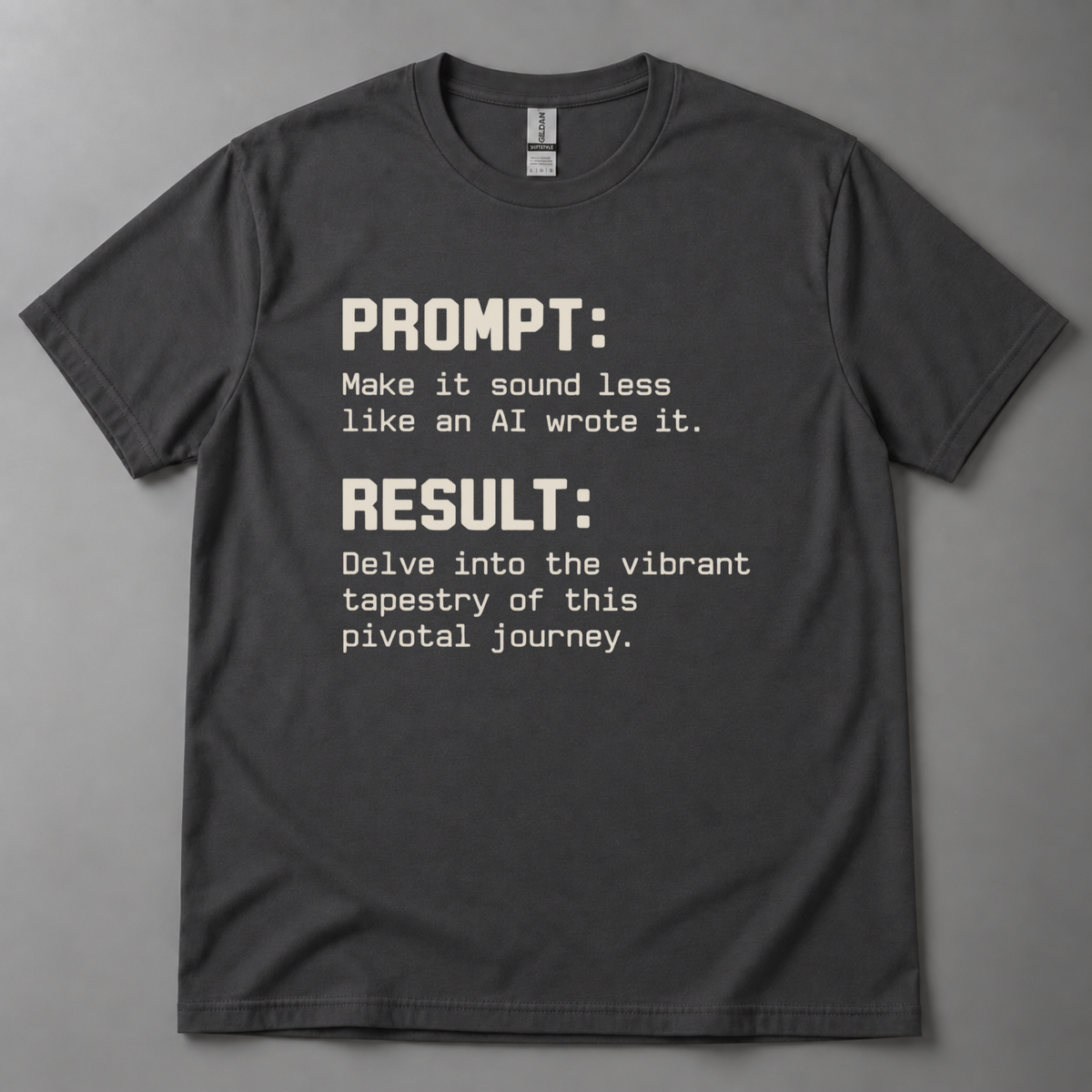 Make it sound less AI T-Shirt