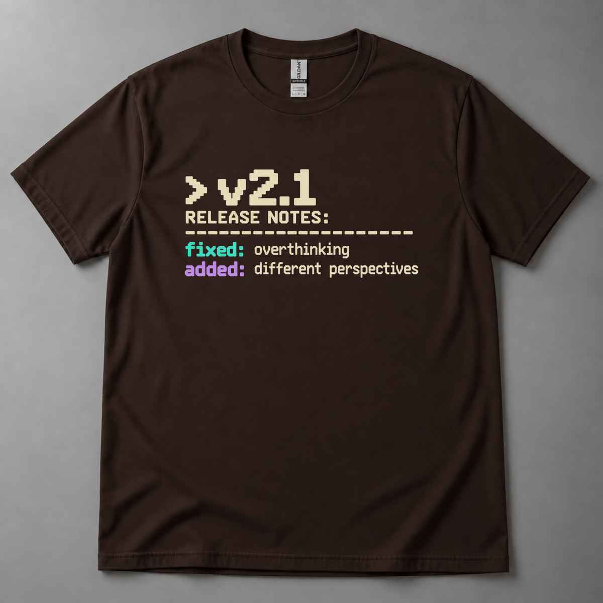 v2.1 release notes overthinking T-Shirt