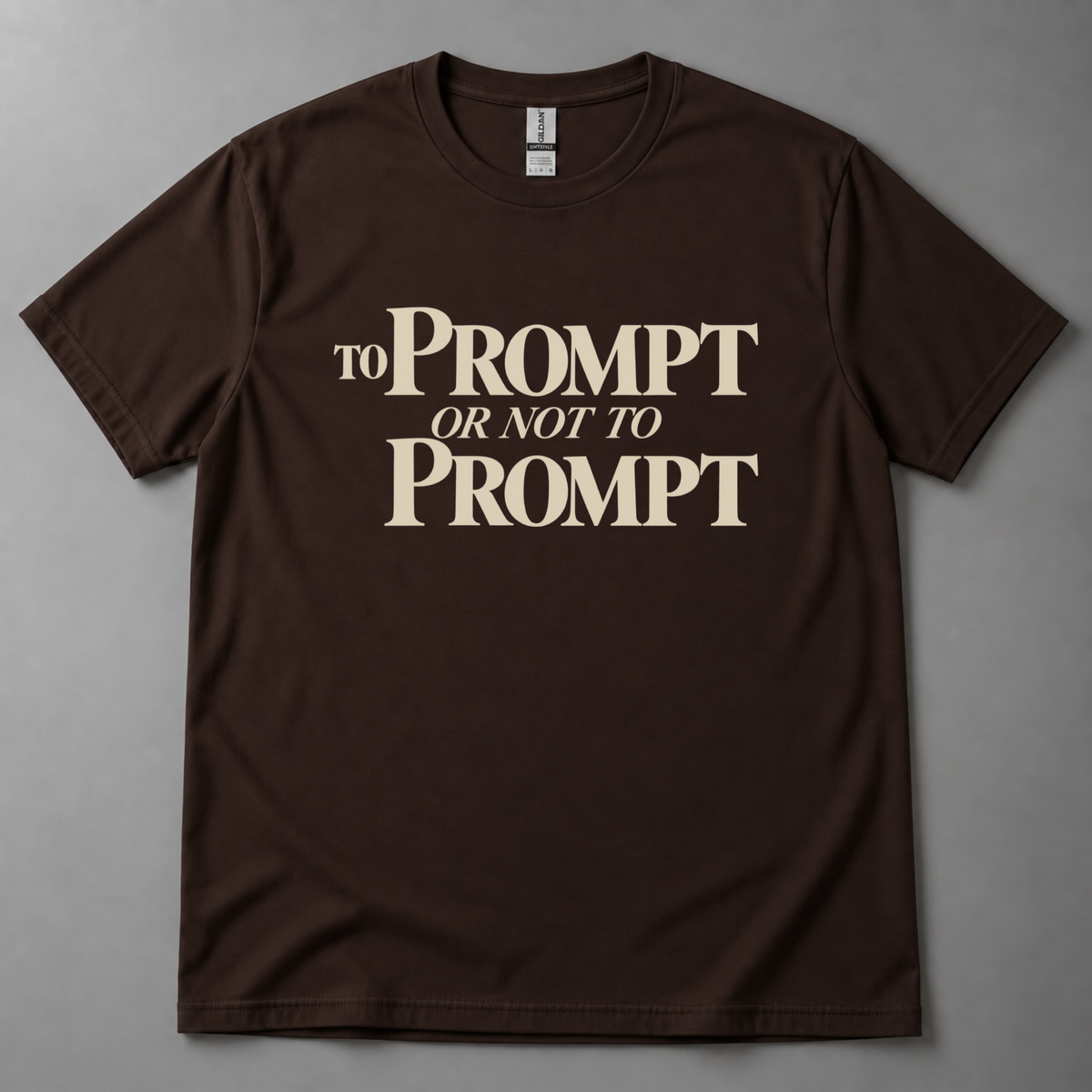 To prompt or not to prompt T-Shirt