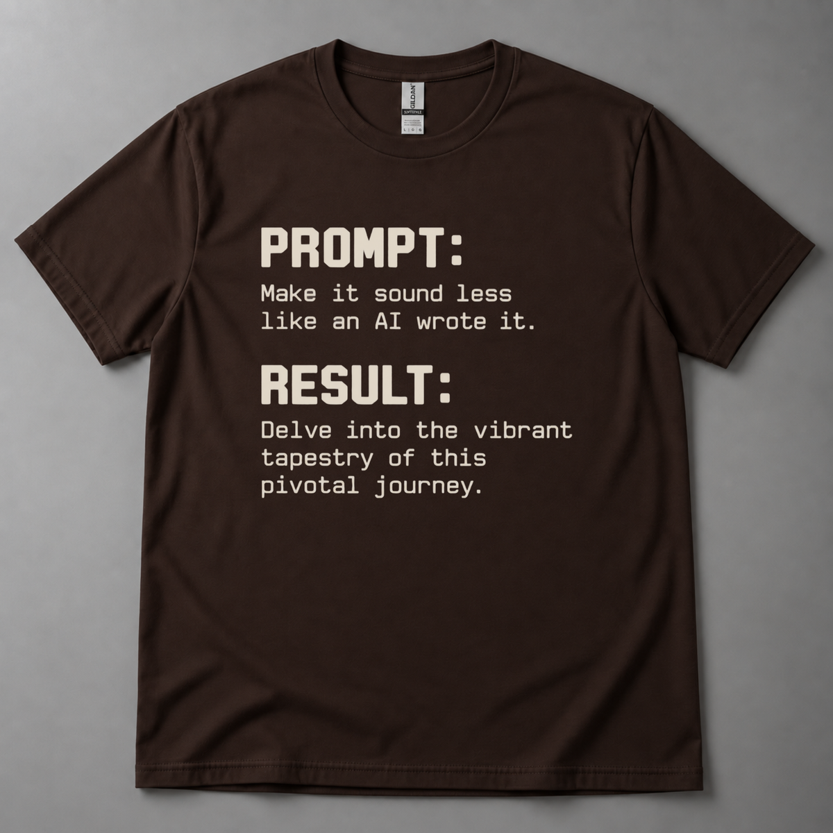 Make it sound less AI T-Shirt