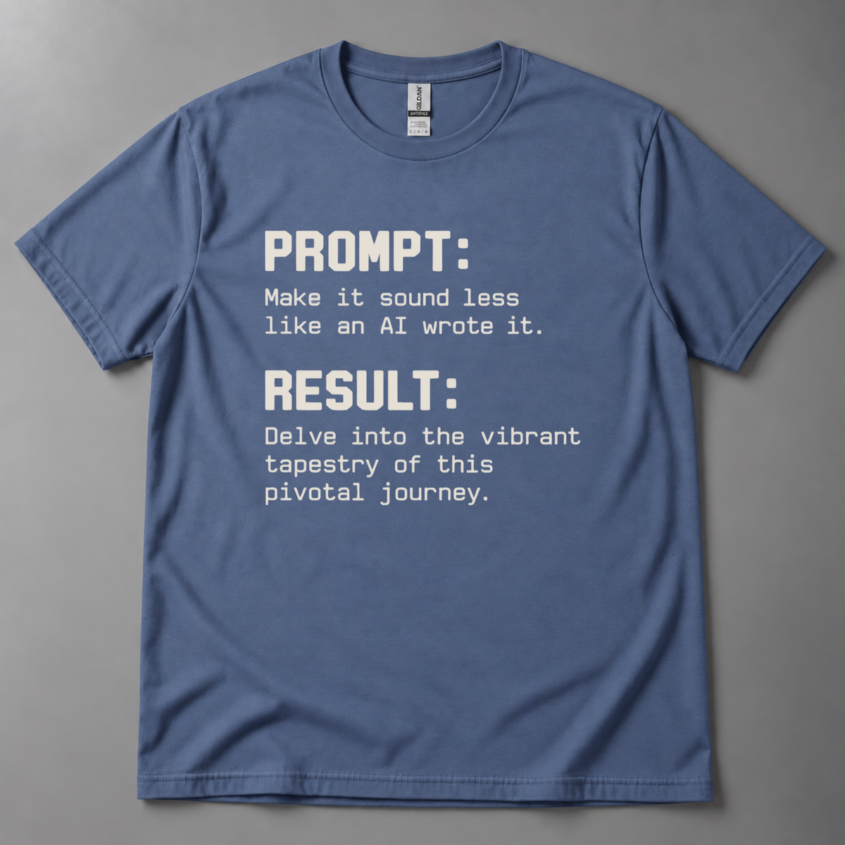 Make it sound less AI T-Shirt