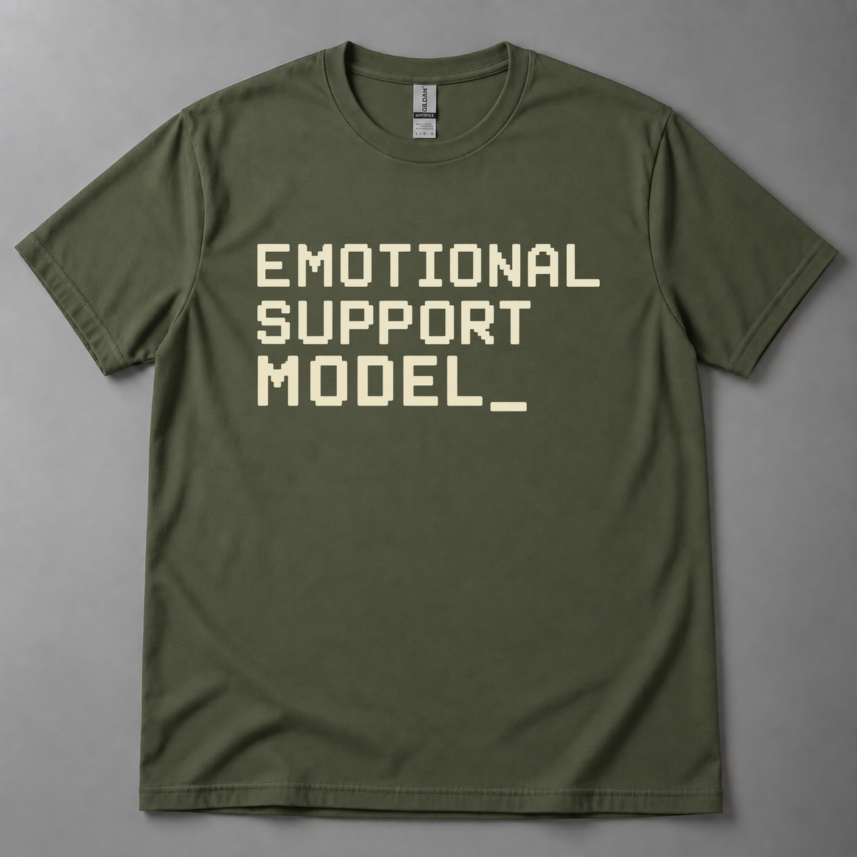 Emotional support model T-Shirt