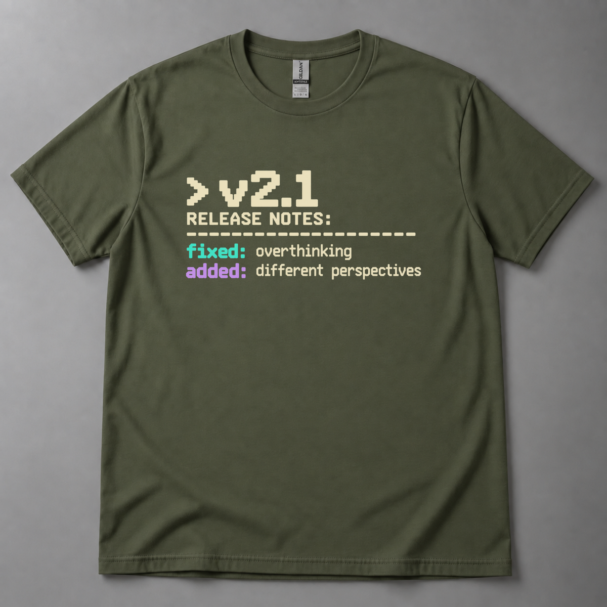 v2.1 release notes overthinking T-Shirt