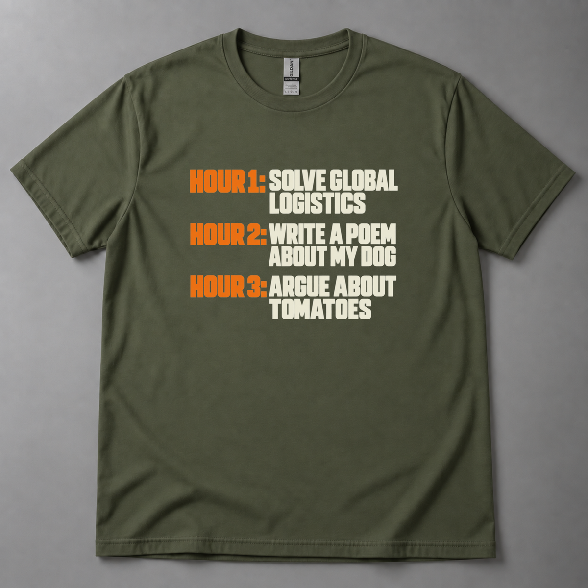 Hour 1 solve global logistics T-Shirt