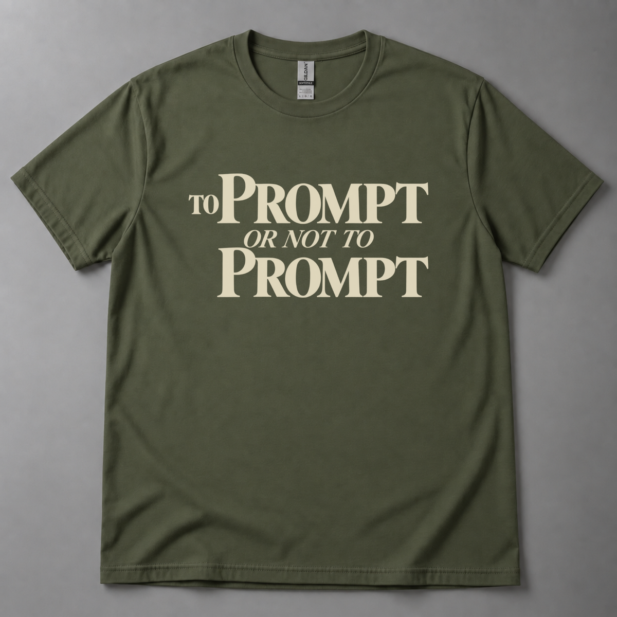 To prompt or not to prompt T-Shirt