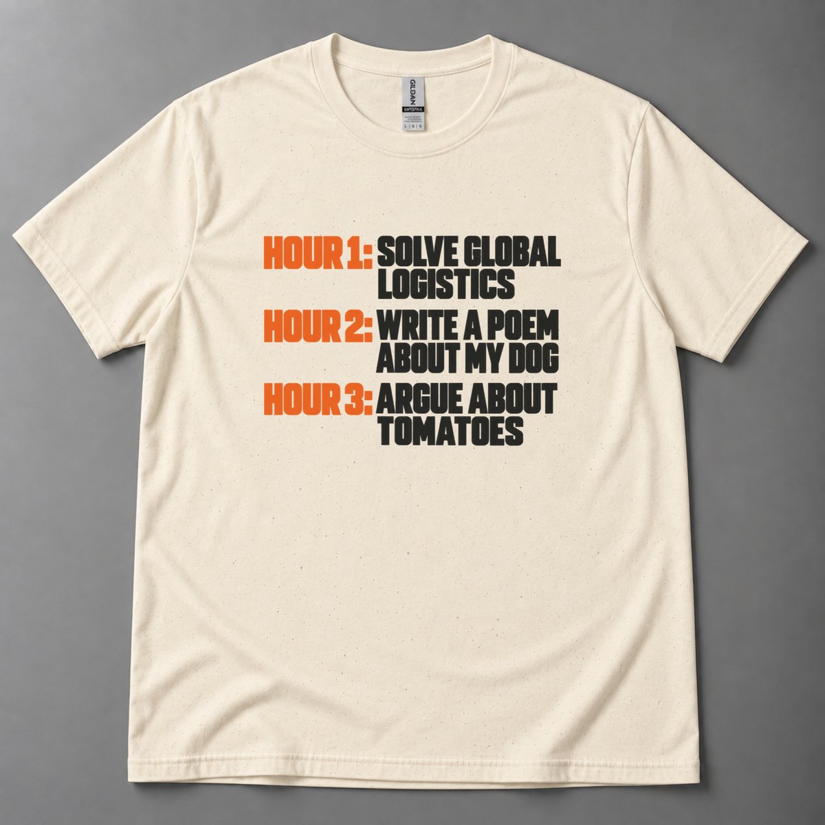 Hour 1 solve global logistics T-Shirt