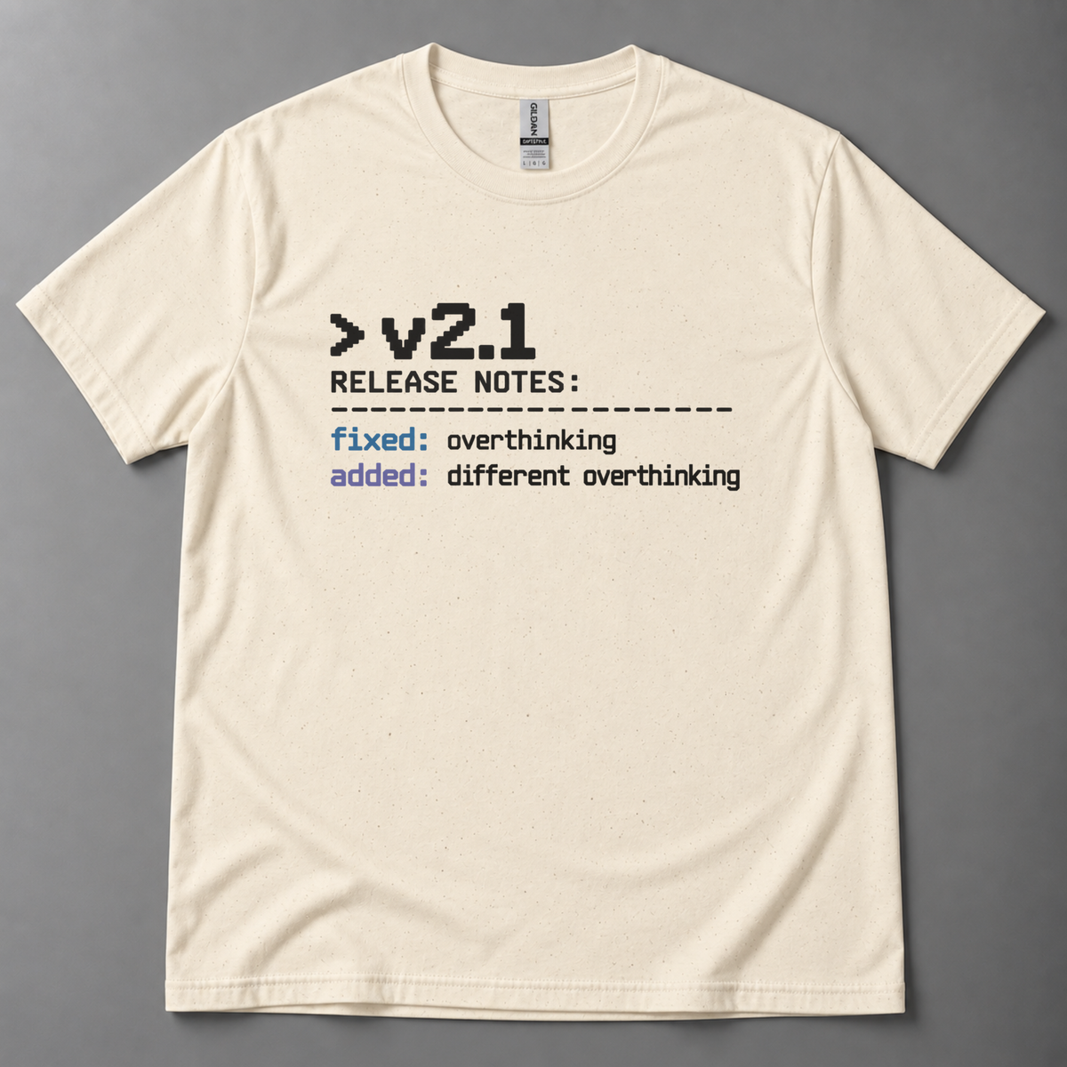 v2.1 release notes overthinking T-Shirt