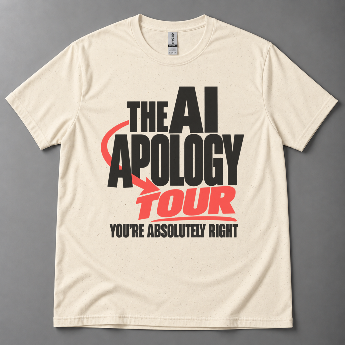 The AI apology tour T-Shirt