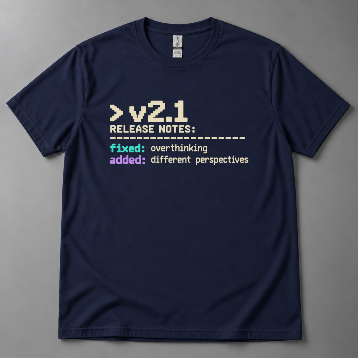 v2.1 release notes overthinking T-Shirt