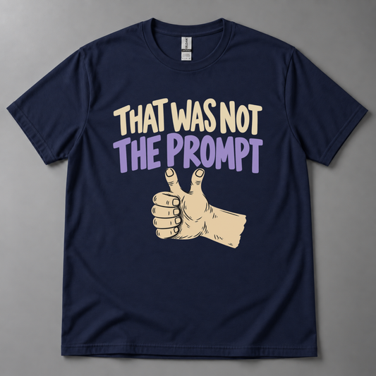 That was not the prompt T-Shirt