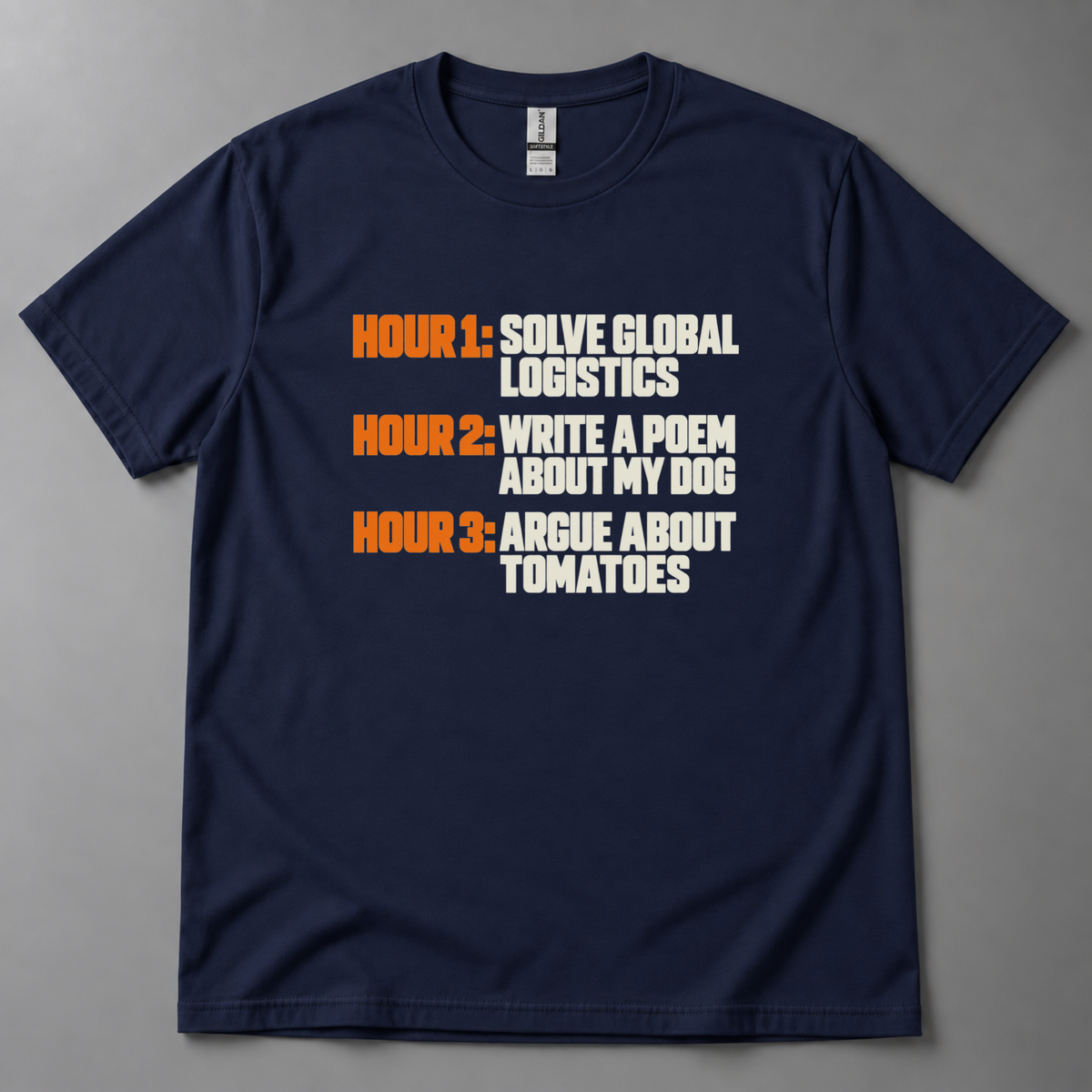 Hour 1 solve global logistics T-Shirt