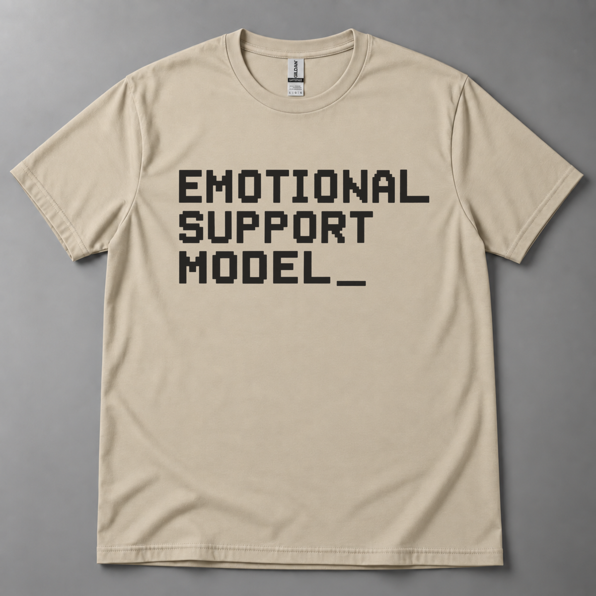 Emotional support model T-Shirt