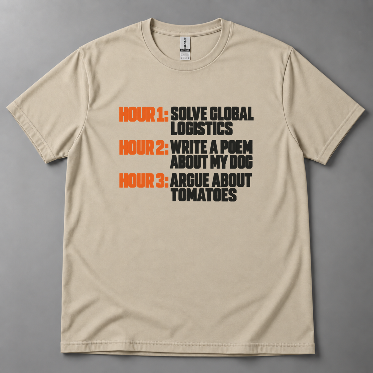 Hour 1 solve global logistics T-Shirt