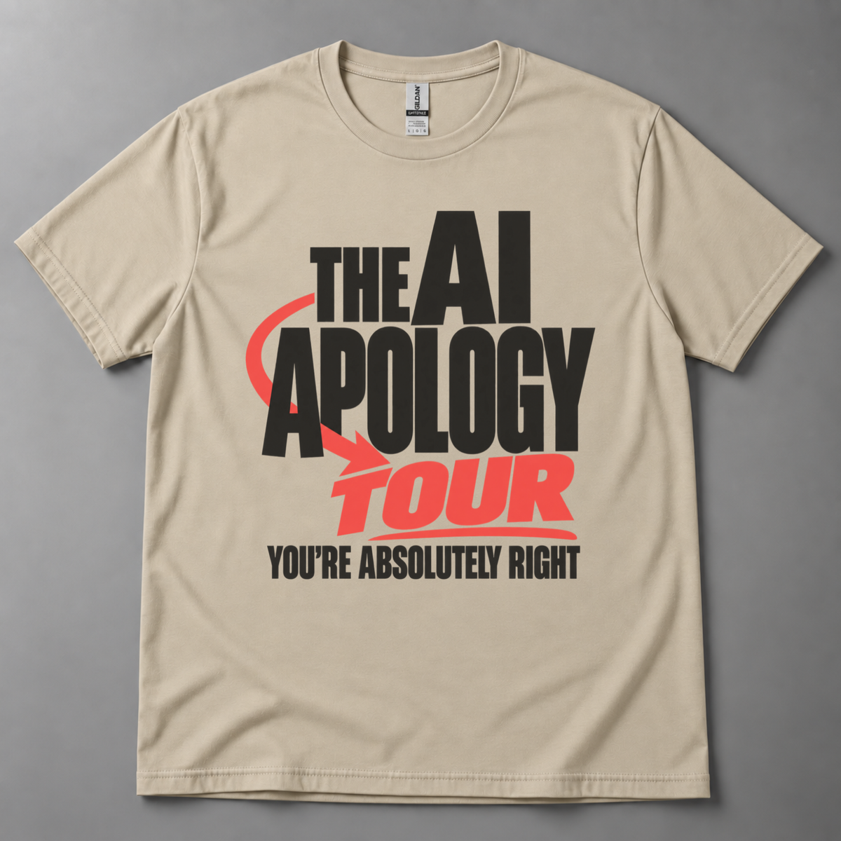 The AI apology tour T-Shirt